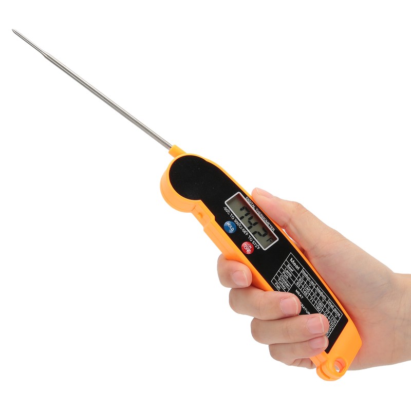 Waterproof Digital Meat Thermometer Instant Read Thermometer for Kitchen Outdoor