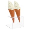 DOITOOL Ice Cream Stand Snack Stand Ice Cream Holder Cone