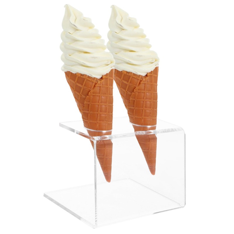 DOITOOL Ice Cream Stand Snack Stand Ice Cream Holder Cone