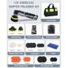 Workpro Cordless 12V Mini Buffer Polisher 5 Variable Speed Up