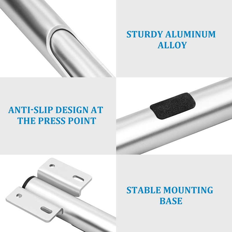 Aluminium Alloy Telescopic Foldable Support Bracket, Automatic Locking Folding Hidden