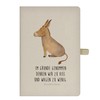 Mr. & Mrs. Panda DIN A5 Cotton Notebook Donkey -