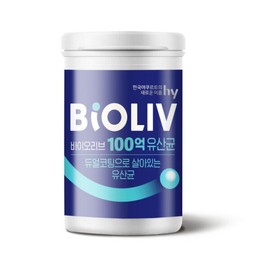 1 box of H.Y. Single BioLive 10 Billion Lactic Acid Bacteria (1 box: 120mg X 30 capsules) / 에치와이 단품 바이오리브 100억 유산균 1박스(1박스:120mg X 30캡슐)