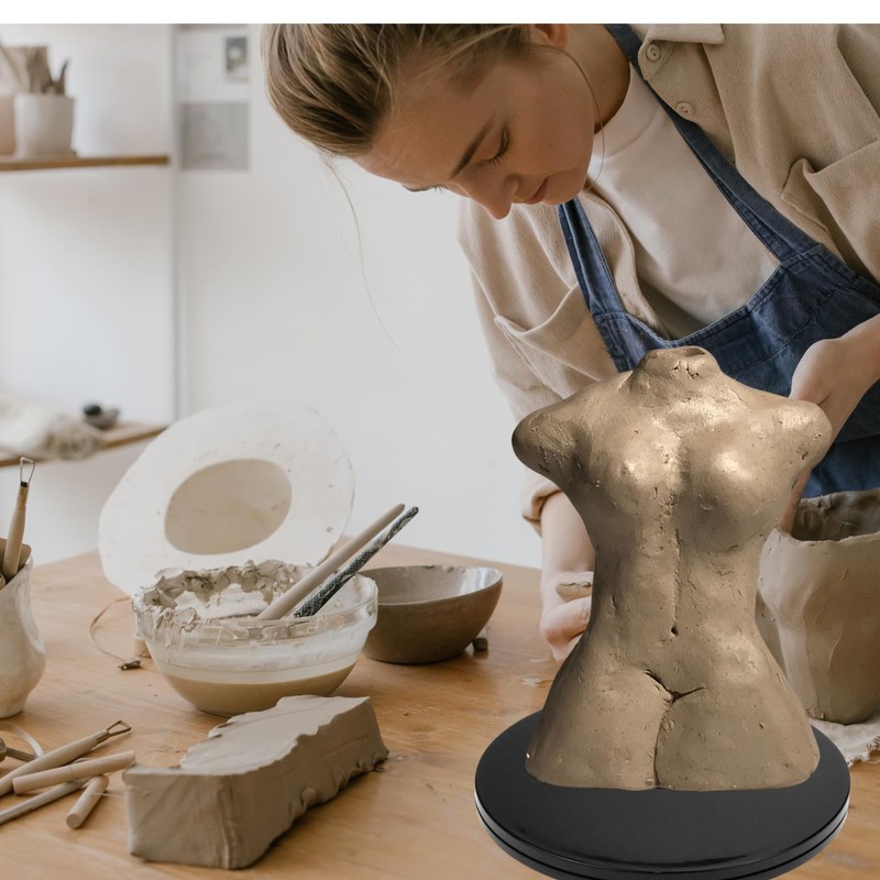Rotating Table, Clay Tool, Hobby, Ceramic, Phone, 360° Rotation, Round,