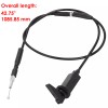 Caltric Choke Cable w/ Adjuster for Polaris Trail Boss 325