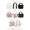 Liz Days Tote Bag, Mini Bag, Dividers, Convenient, Multiple Storage,
