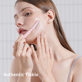 Tinkle Everglow Dermaplane Razor (6 ct), Eyebrow Razor & Face Razors for Women, Peach Fuzz Remover, Dermaplaning Tool, Stainless Steel Blades, Stocking Stuffers