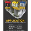 Billet Aluminum Battery Tray Battery Pallet Trunk Battery Hold Down