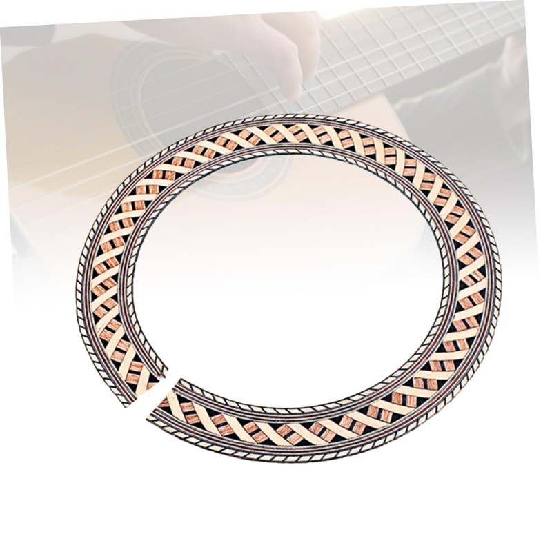 SAFIGLE Wooden Guitar Rosette Curved Strips for Sound Hole Inlay