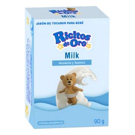 Ricitos de Oro jabón corporal Milk, 90gr