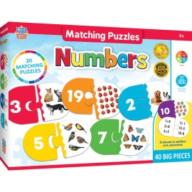 MasterPieces - Numbers - Educational Matching Jigsaw Puzzles
