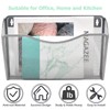 EASEPRES Mesh 3 Pockets File Organizer Hanging File Organizer Vertical