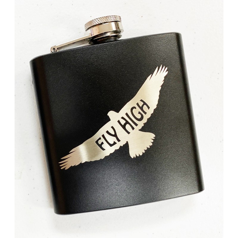 ArtPaperWonders Eagle Flask Gift Stainless Steel Hip Flask Gift Fly