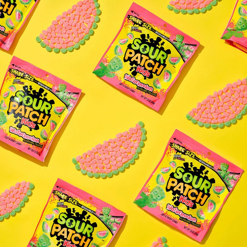 SOUR PATCH KIDS Watermelon 12 Oz Soft Chewy Candy Sour