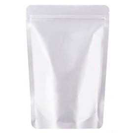 Aluminum Bags with Zipper, Large, Freestanding Bags, For Food, Coffee Beans, Tea Leaves, Dry Fruits, Divided Bags, Vacuum Packing, Moisture-Proof, Odor Resistant, Blackout, Storage Bags, 20 Sheets (7.1 x 10.2 inches (18 x 26 cm)