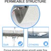 Lurowo Corner Shower Mat, Non Slip Loofah Shower Mat Anti