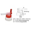 Sabeu Fluxx® AH 13/51 Outlet Tap Dosing Tap for 5-10