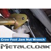 Metalcloak Crow's Foot 1 11/16" Duroflex Jam Nut Wrench, Designed