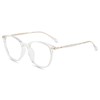 Firmoo Blue Light Blocking Glasses Women Round, Anti Glare Blue
