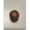 1 Vtg Drawer Cabinet Knob Pull Brass Wood Canada Restoration