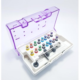 Dental Implant Universal Prosthetic Kit - All Major Systems Compatible Driver Set, Torque Wrench | Dental Lab & Practice Tool Kit