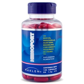 Hemorroid Hemofort Complex Rusco Bromelina Cromo Picolinato Curcumina 140 Softgels