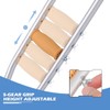 monicare Underarm Crutches for Youth 4'6" - 5'2" Aluminum Adjustable