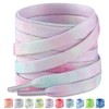 Stepace 2 Pairs Gradient Color Shoelaces, Flat Laces, Length 47.2