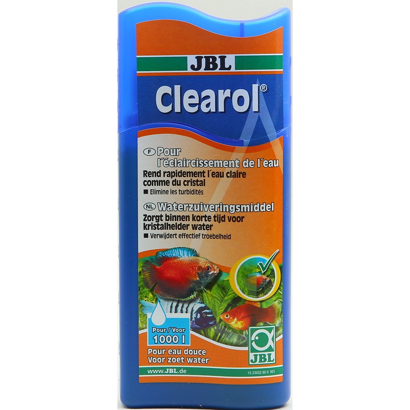 JBL Clearol Water Treatment for Aquariums (100 ml for 400