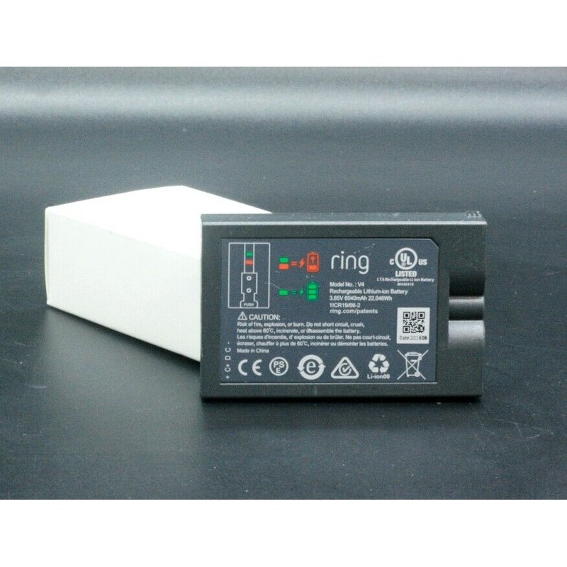 Ring 2x New Genuine Rechargeable Battery V4 Ring Video DoorBell
