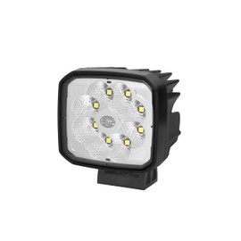 HELLA LED Work Light Ultra Beam S 12 V / 24 V 4400 lm Screw Connection Foot Mount Work Light Anti-Glare Plug Connector Quantity: 1-1GA 995 706-011