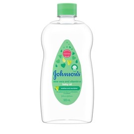 Johnson's Baby Oil With Aloe Vera & Vitamin E 500ml