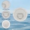 PATIKIL 3.1" Paddle Board D Rings, 12 Pcs Stainless Steel