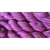 Purple Fingering Weight Wool Gold Metallic Art Yarn