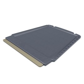 Ice Scraper Small Ice Scraper Brass Blade 4-in-1 Car Ice Scraper for Car Small Ice Scrapers for Car Windshield Frost Wipe Scraper Snow Scraper for Car Original Murska Europe (L&P A052 Gray)