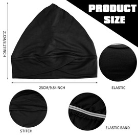 Women's Swimming Cap, Turban, Retro Swimming Cap, Elastic Turban Bathing Cap, Girls, Non-Slip, Ear Protection, Summer Swimming Cap for Long Short Hair Women