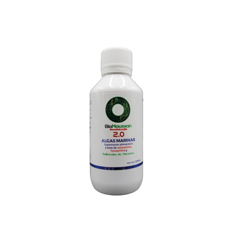 Algas Marinas 2.0 Suplemento Alimenticio Lquido con Astaxantina, Fucoxantina y