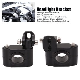 Keenso Soporte Luces Auxiliares para Moto,Ajustable Soporte para Auxiliares de Moto, Montaje de Foco para Coche, Camión, Tractor