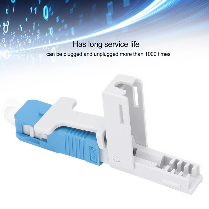 10Pcs Fiber Optic Quick Connector Embedded Type SC/UPC Cold Optical
