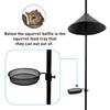 EasyGo Product Squirrel Proof Bird Feeder Wild Bird Station -