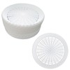 Auto-plaza 24x 9.7 Inch Heavy Duty Reusable Plastic Plate Holders
