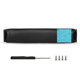 Replacement Headband Pad Kit Compatible with Bose QuietComfort 45 QC45 QC35 QC35 II SE (QC SE) Headphones Headband Easy DIY Installation,Protein Leather Parts (Black)