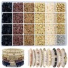 Barlone 2820 Pieces Polymer Clay Beads Set for Threading, Beads