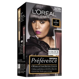 L'Oreal Paris Préférence, Permanent Hair Colour, 1 Napoli