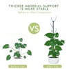 Plant Support Stakes for Climbing Plants, Stackable, Indoor Outdoor Use,