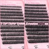 Lash Clusters Kit, Eyelash Clusters Individual Lash Extension Kit D