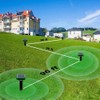Snake Repellent for Yard Mole Repeller Ultrasonic Deterrent Gopher Traps