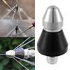 2PCS Sewer Cleaning Tool High-Pressure Nozzle, 5000 PSI High Pressure