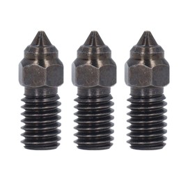 3Pcs Hardened Steel Nozzle High Speed 1.75MM 0.4mm for ENDER 3 V3 SE 3D Printer Hotend Accessories