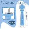 200 Pcs Pimple Needle Blackhead Blemish Remover,Milia Removal Needle Blue